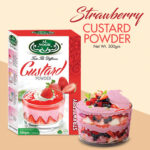 Al Noor Strawberry Custard  300 GM