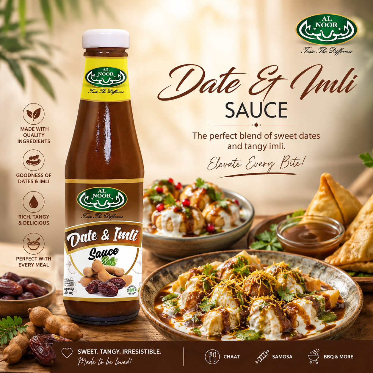 Al Noor Date & Imli Sauce 330g