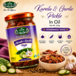 Al Noor Karela & Garlic Pickle In Oil 330 g