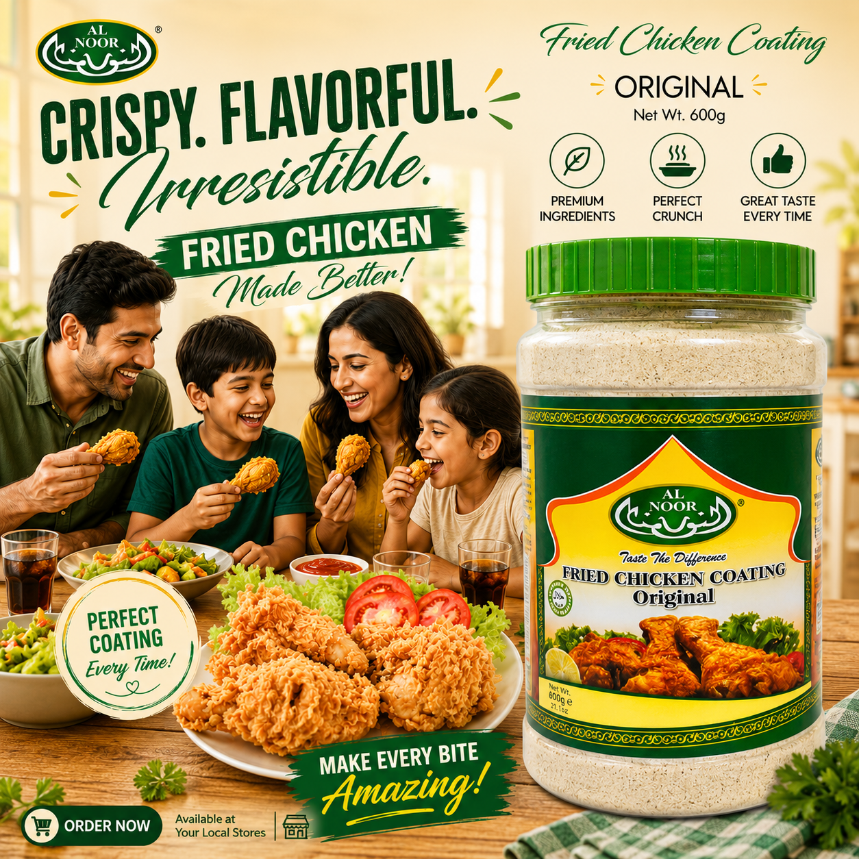 Al Noor Chicken Coating Original 600 g