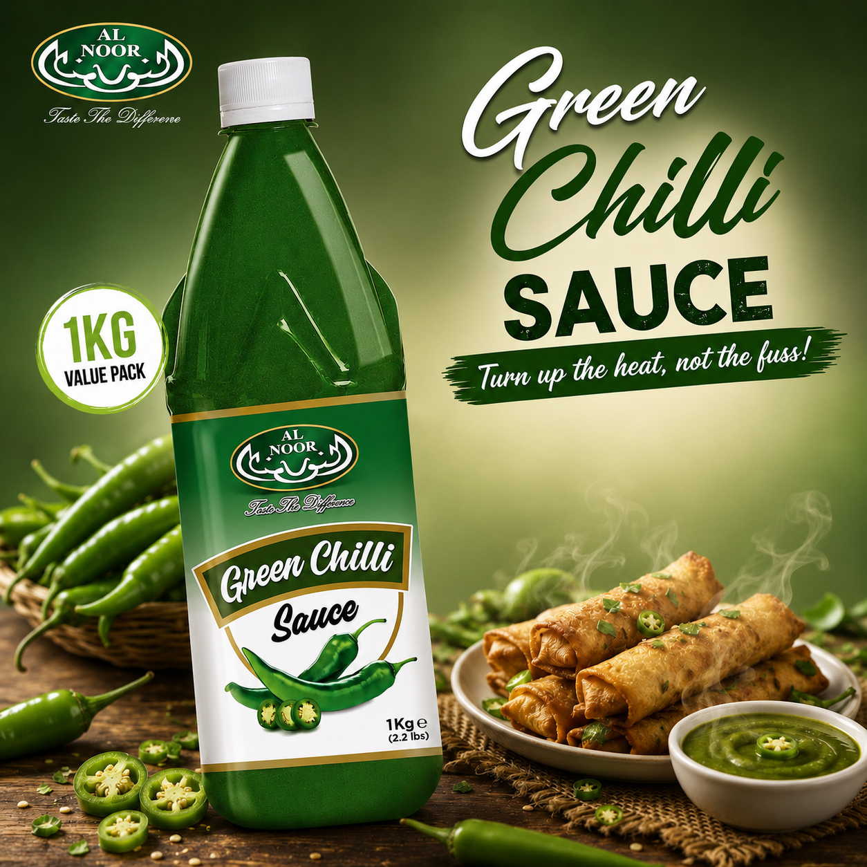 Green Chilli Sauce 1kg