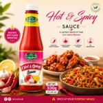 Al Noor Hot & Spicy Sauce 330 g