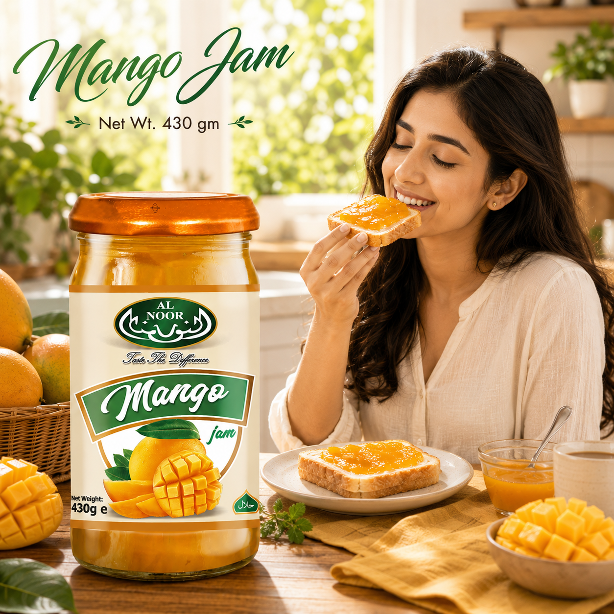 Al Noor Mango Jam 430 GM