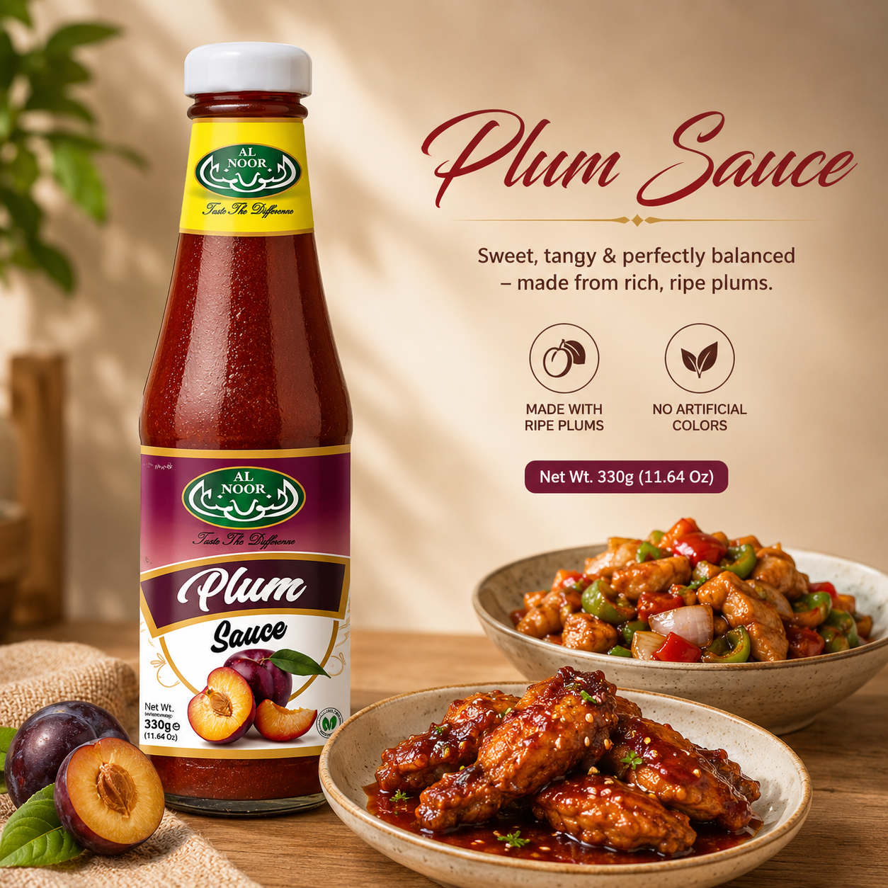 Al Noor Plum Sauce 330g