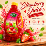 Al Noor Strawberry Juice 2 ltr