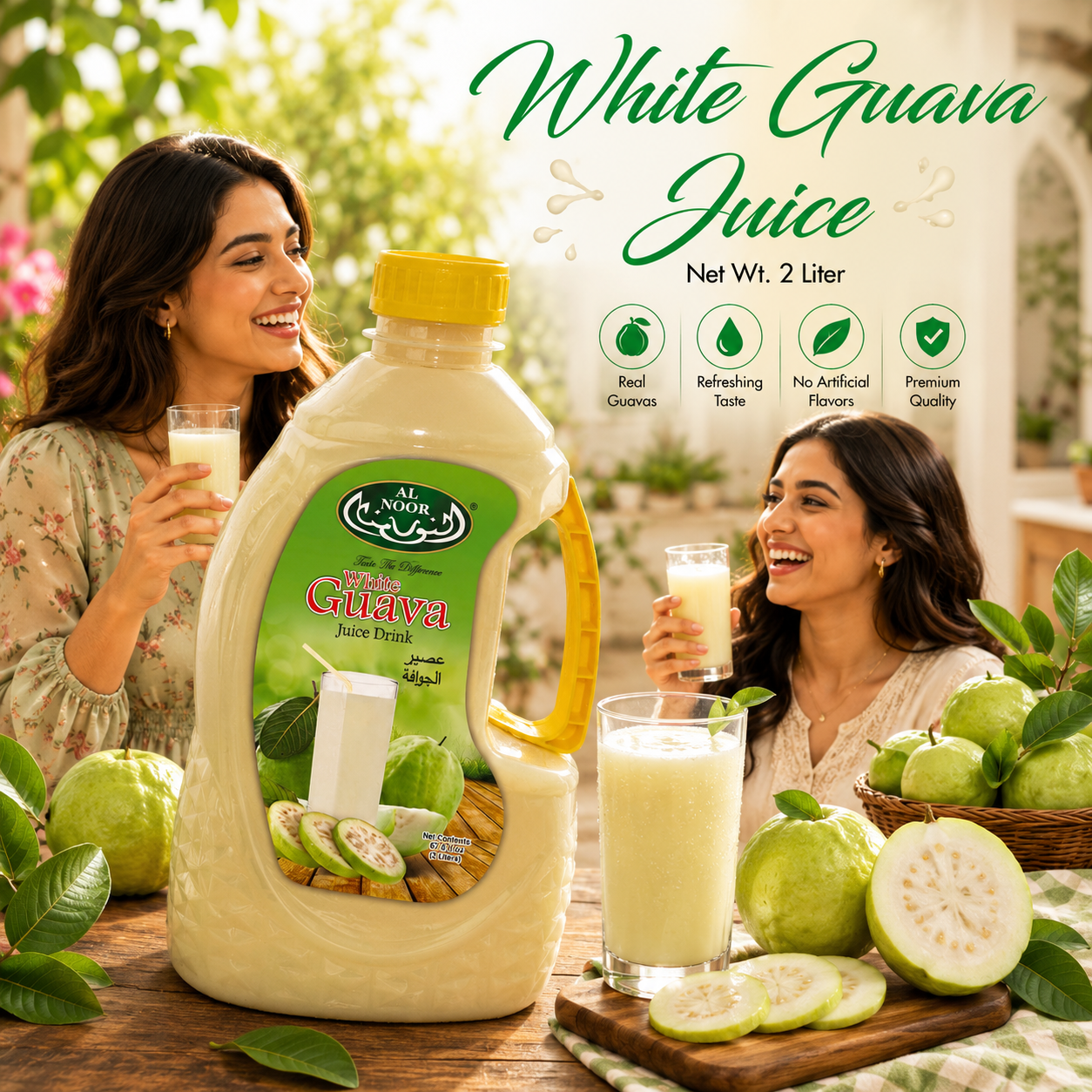 Al Noor Gauva Juice (White) 2 ltr