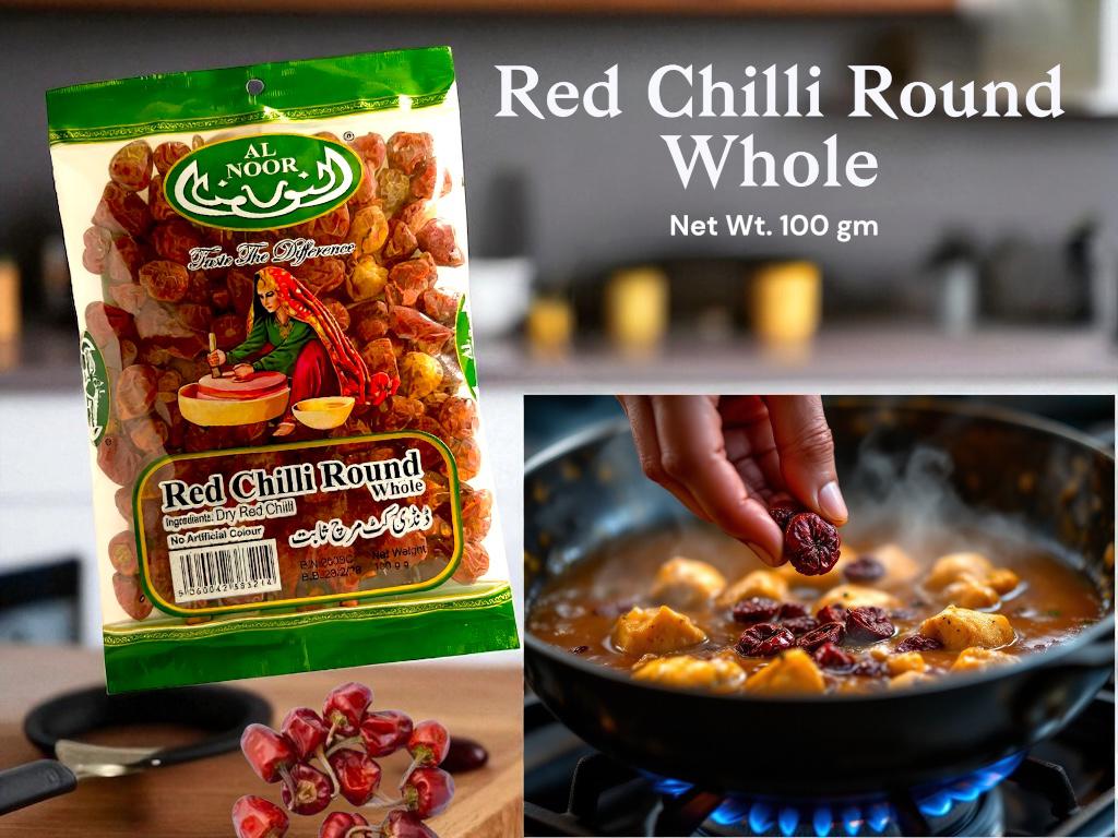 Al Noor Desi Whole Red Chilli 100 GM