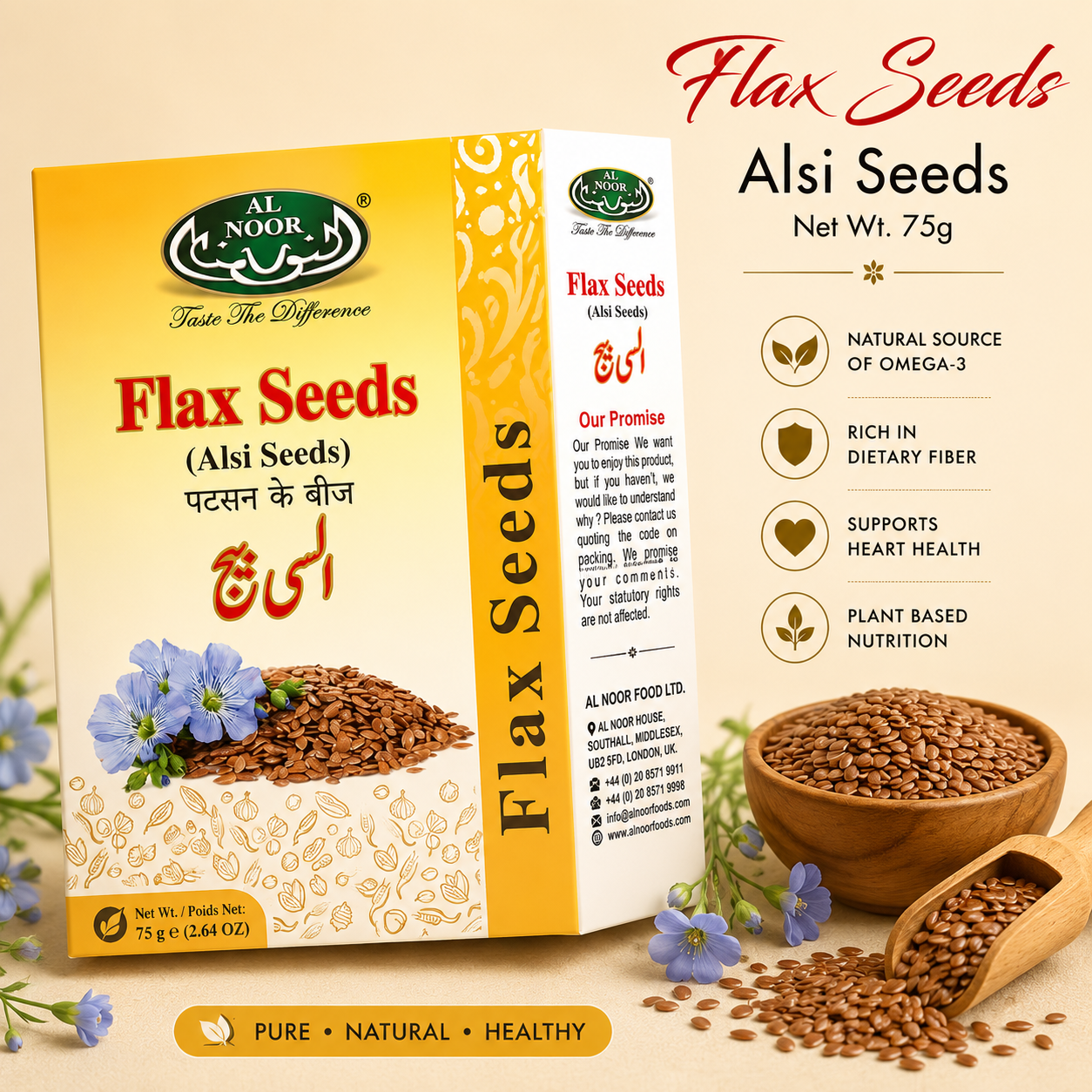 Alsi Seed (Flax Seed) |75G|