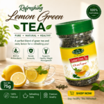 Al Noor Lemon Green Tea|75G|