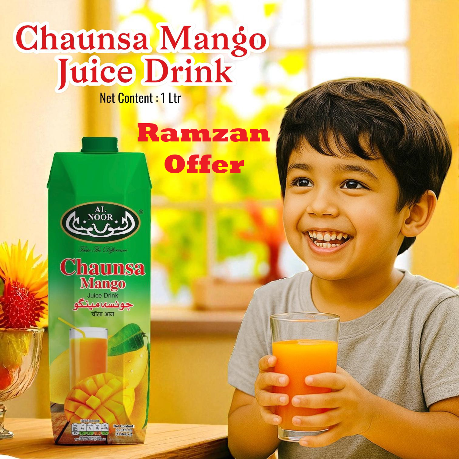 Al Noor Chaunsa Mango Juice (TP) |1Ltr|