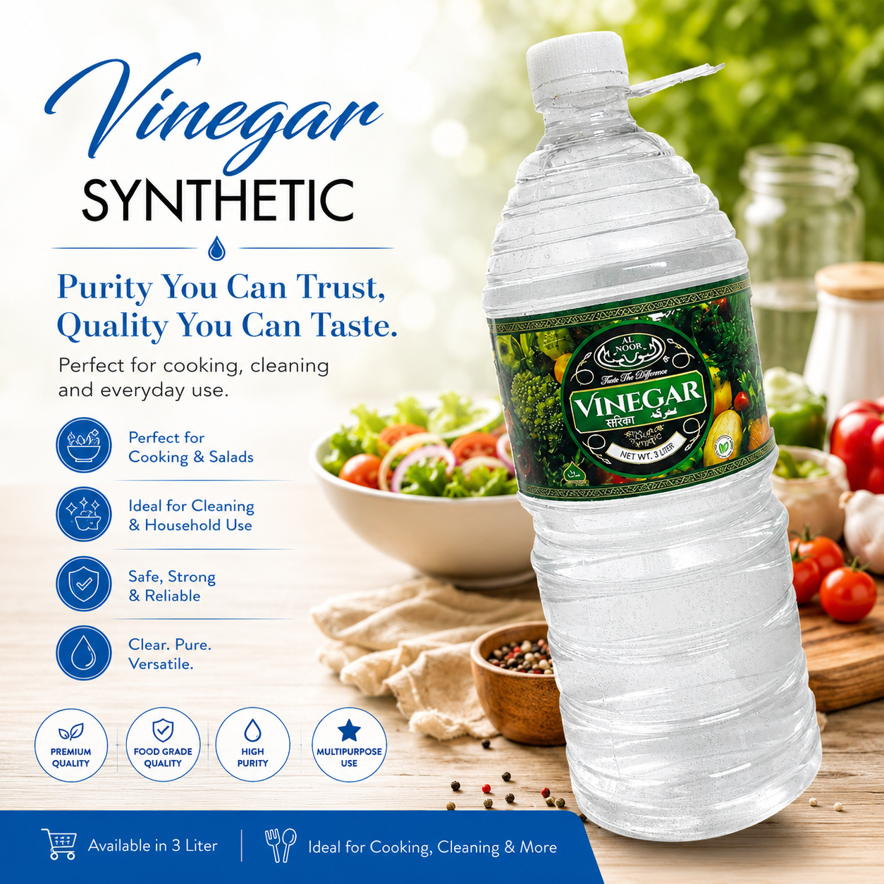 Al Noor SYN Vinegar |3Ltr|