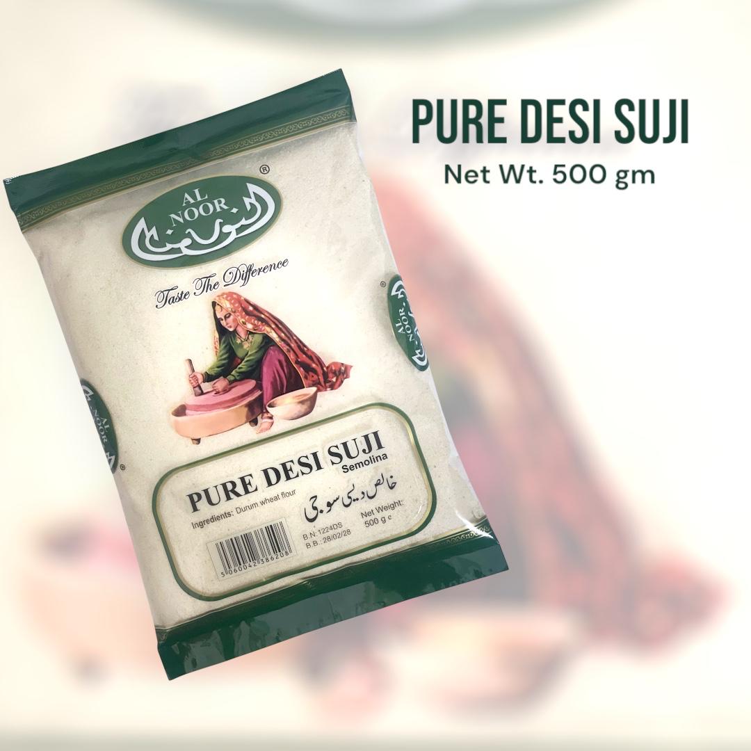 AL NOOR PURE DESI SUJI |500g|
